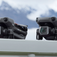 The DJI Mavic 3 Cine pictured sitting next to the DJI Mavic 3 Classic.